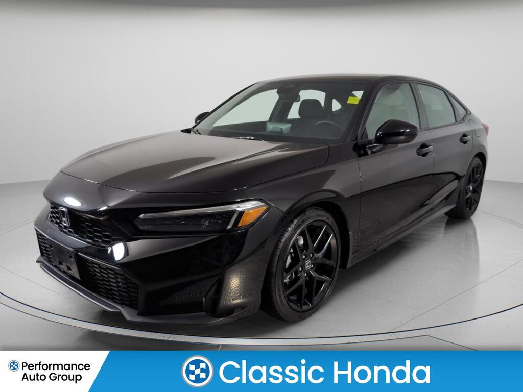 2025 Honda Civic Sedan SPORT | ONE OWNER | HONDA CERTIFIED | SENSING |