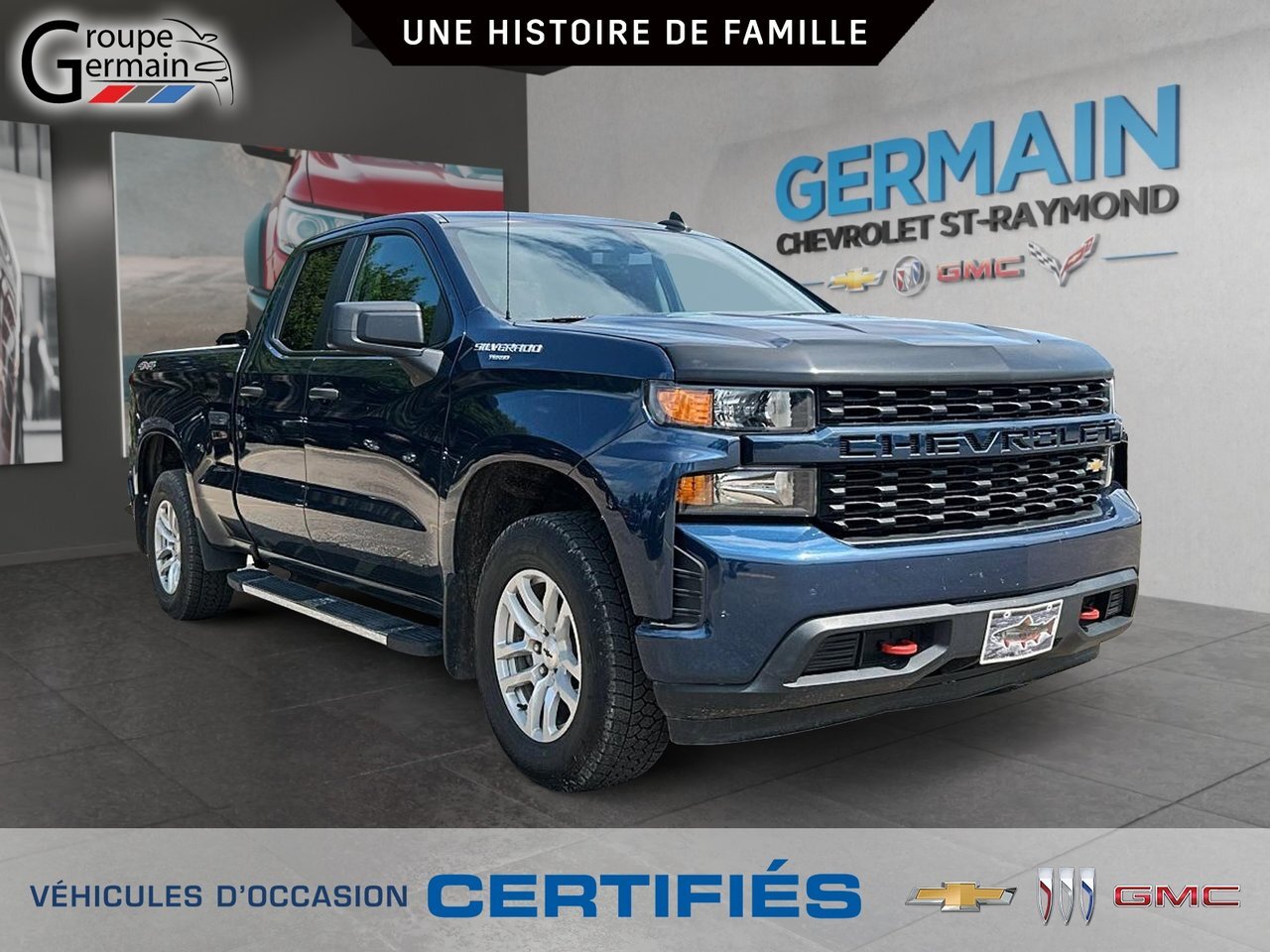 2022 Chevrolet Silverado 1500 4WD DOUBLE CAB LTD CUSTOM | 2.7L | BOITE DE 6 1/2
