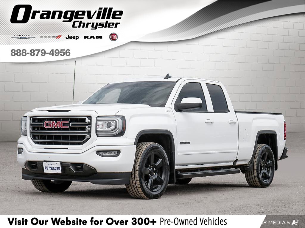 2016 GMC Sierra 1500 ELEVATION, DOUBLE, 5.3L, 4X4, ALLOYS, CERTIFIED!