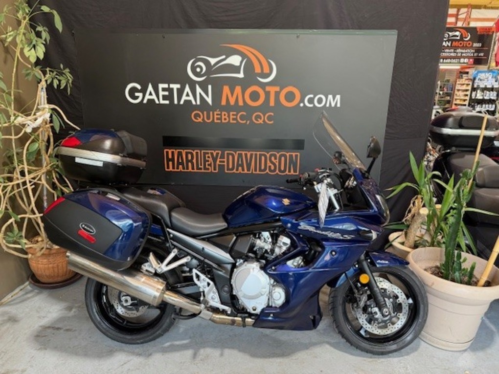 2009 Suzuki Bandit ABS ENSEMBLE DE COFFRE OEM SUZUKI 