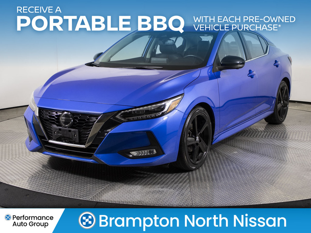 2021 Nissan Sentra SR CVT PREMIUM PKG LEATHER SUNROOF ACCIDENT FREE