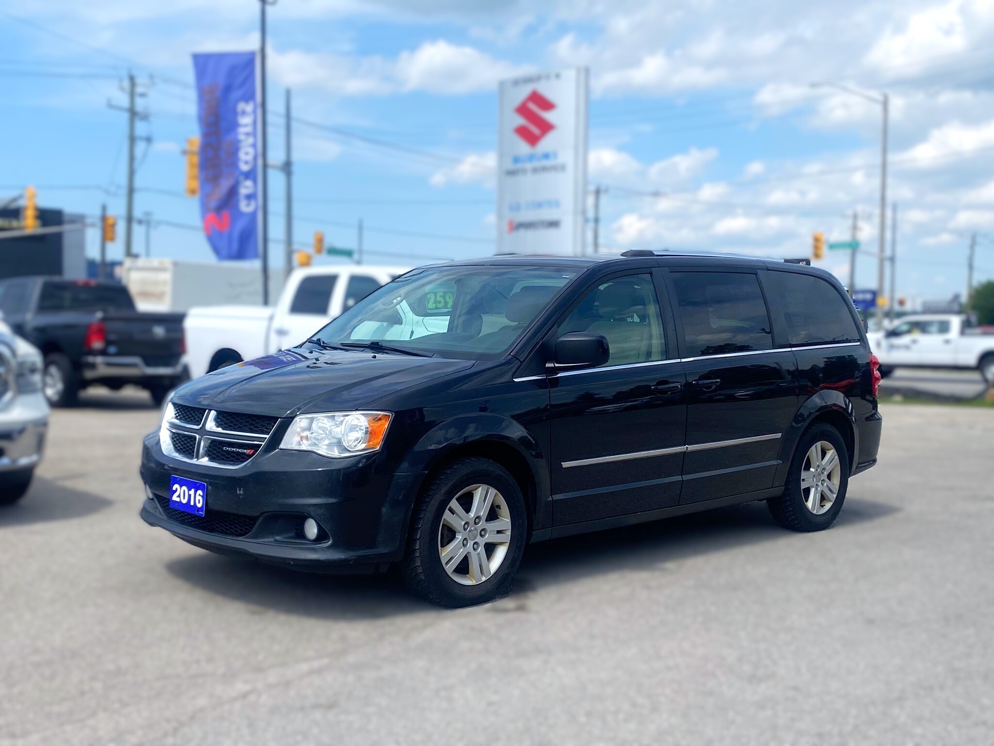 2016 Dodge Grand Caravan Crew ~Heated/Power Seats ~Cam ~Stow 'N Go ~Alloys