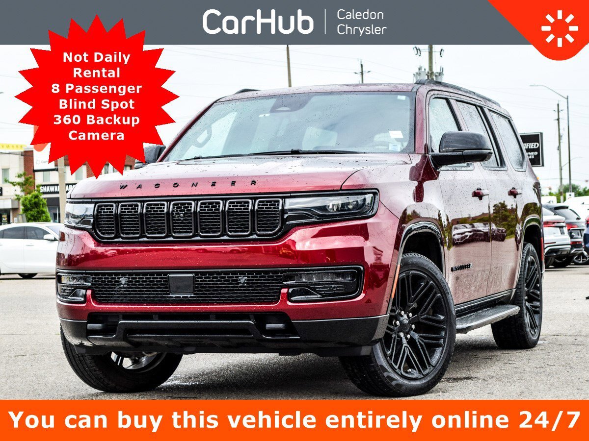 2024 Jeep Wagoneer Series II Carbide 8 Seater Pano Sunroof 22Alloy