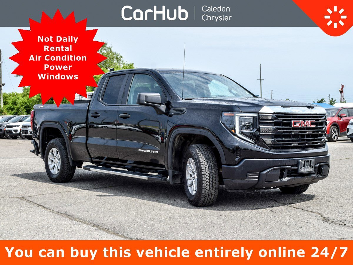 2022 GMC Sierra 1500 Pro 4WD Double Cab 147 6Passenger Backup Camera Bl