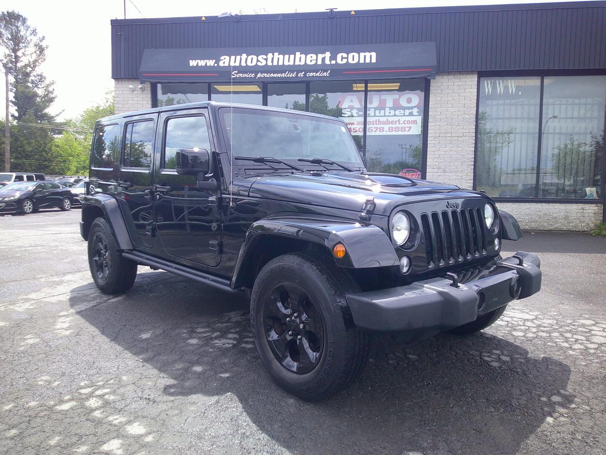 2015 Jeep Wrangler 4 Door UNLIMITED TRAIL RATED 4X4