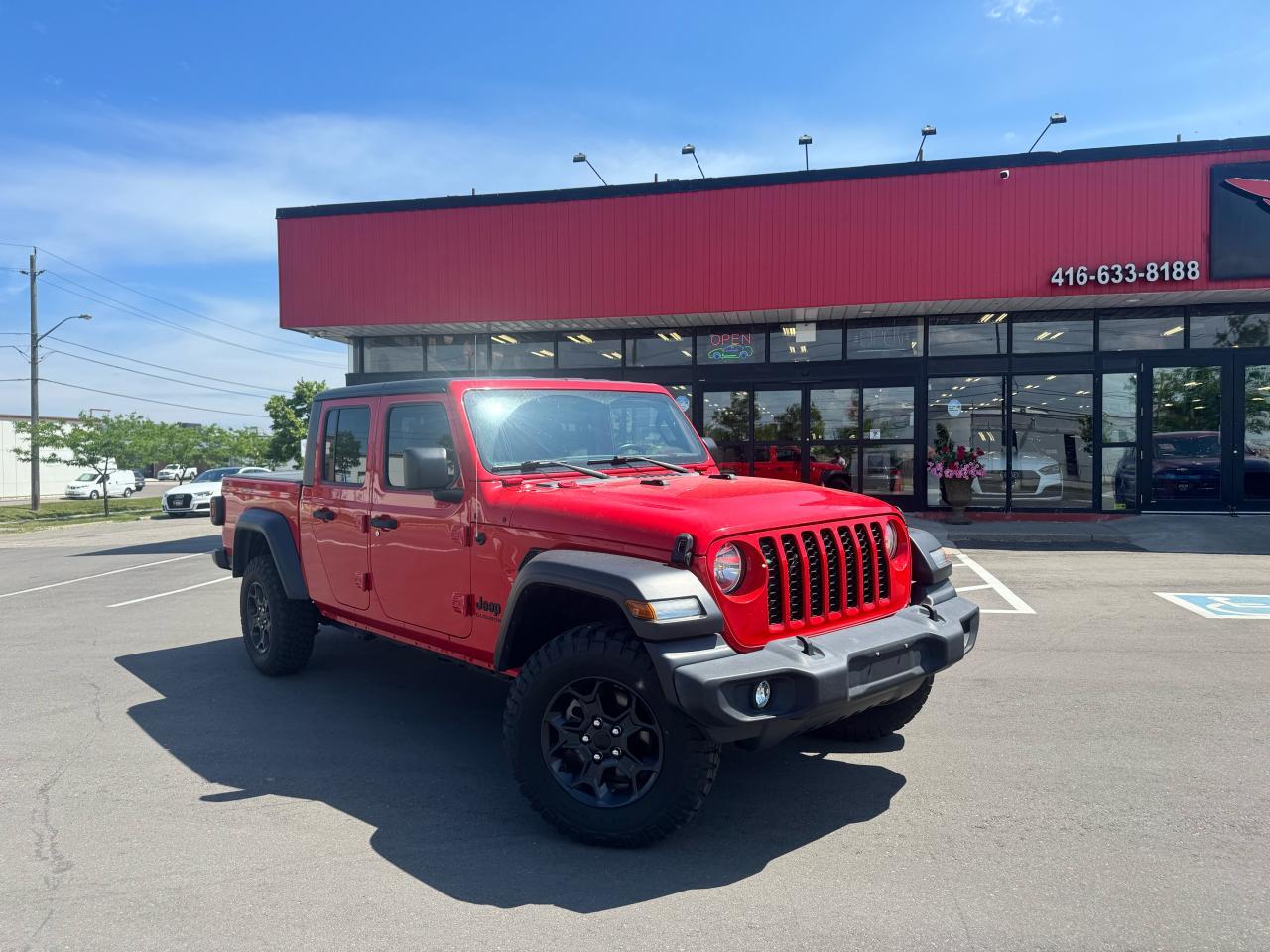 2020 Jeep Gladiator Sport S 4WD AUTO B/SPOT A/CARPLAY BACKUP CAMERA