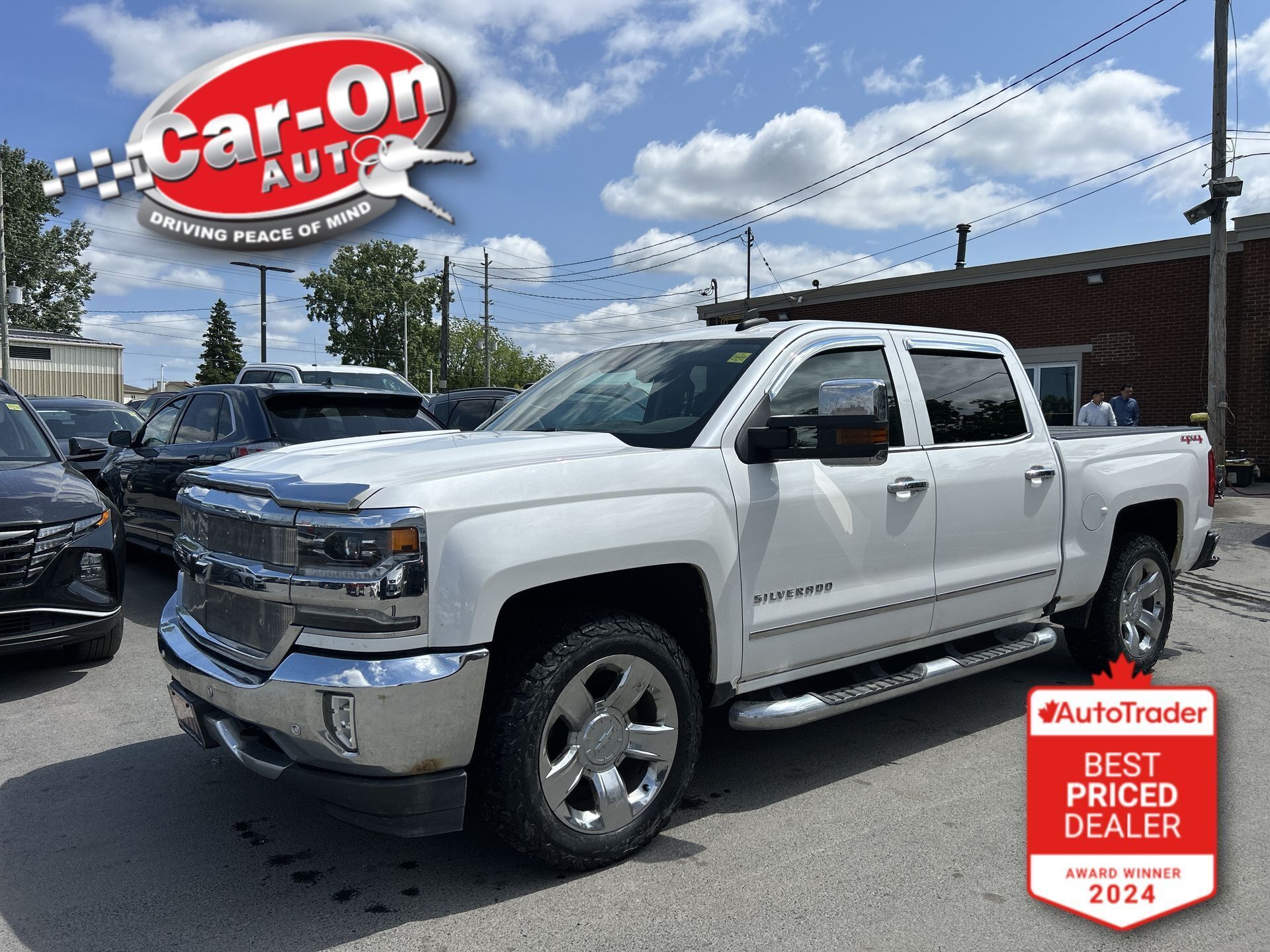2017 Chevrolet Silverado 1500 LTZ 4X4| 6.2L V8| LEATHER |SUNROOF |CREW |CARPLAY