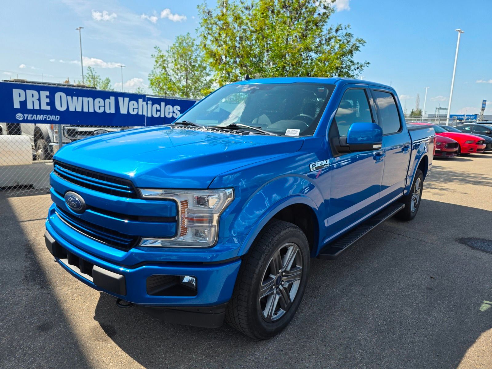 2020 Ford F-150 3.5L V6 ECOBOOST ENG, LARIAT, TWIN MOONROOF, TRAIL