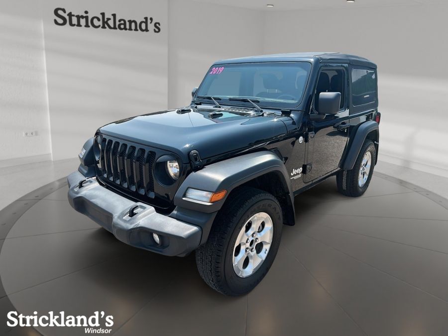 2019 Jeep Wrangler SPORT 4X4-SOFT TOP 