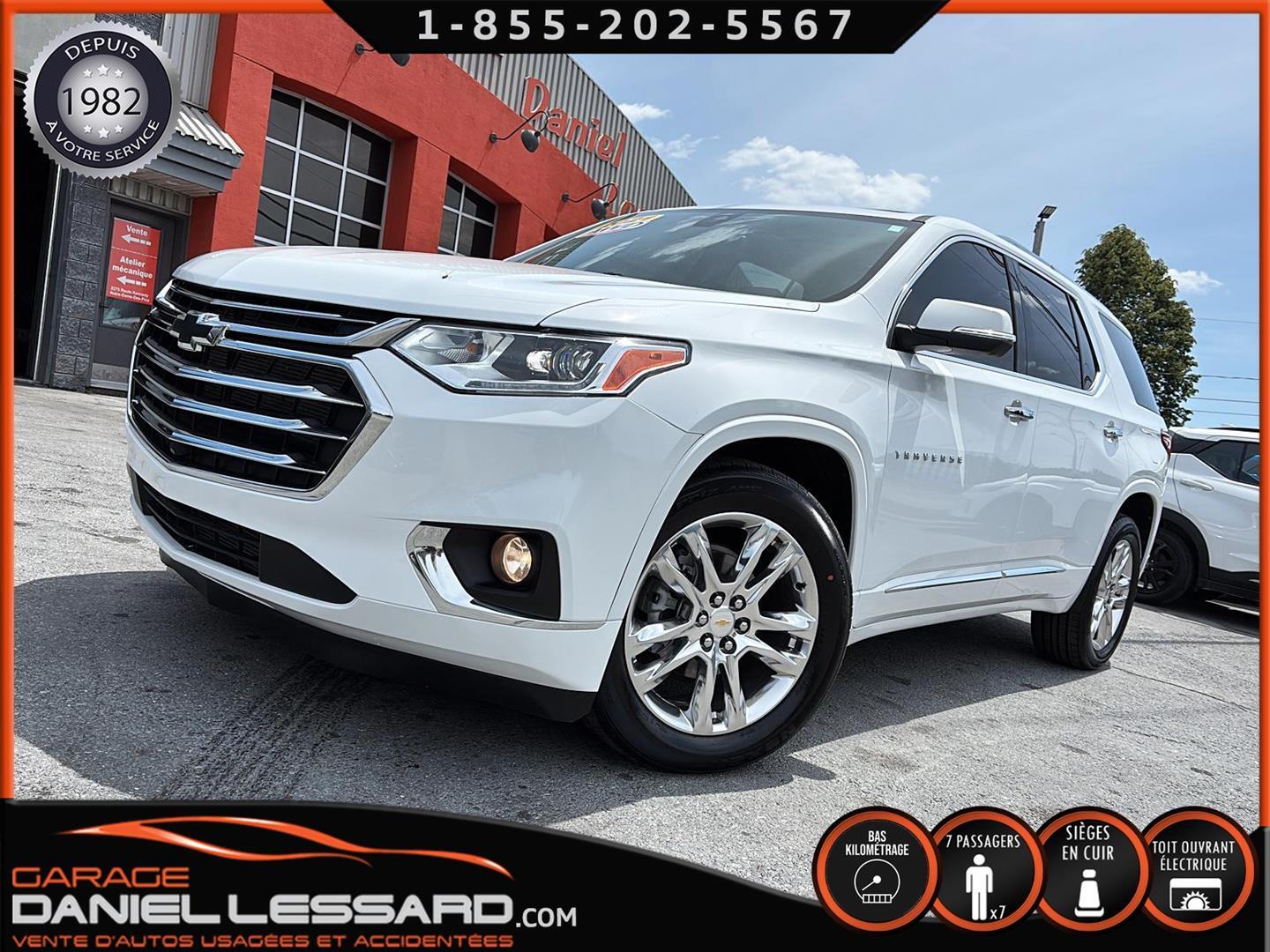 2021 Chevrolet Traverse HIGH COUNTRY 7 PLACES, AWD V-6, TOIT, SON BOSE