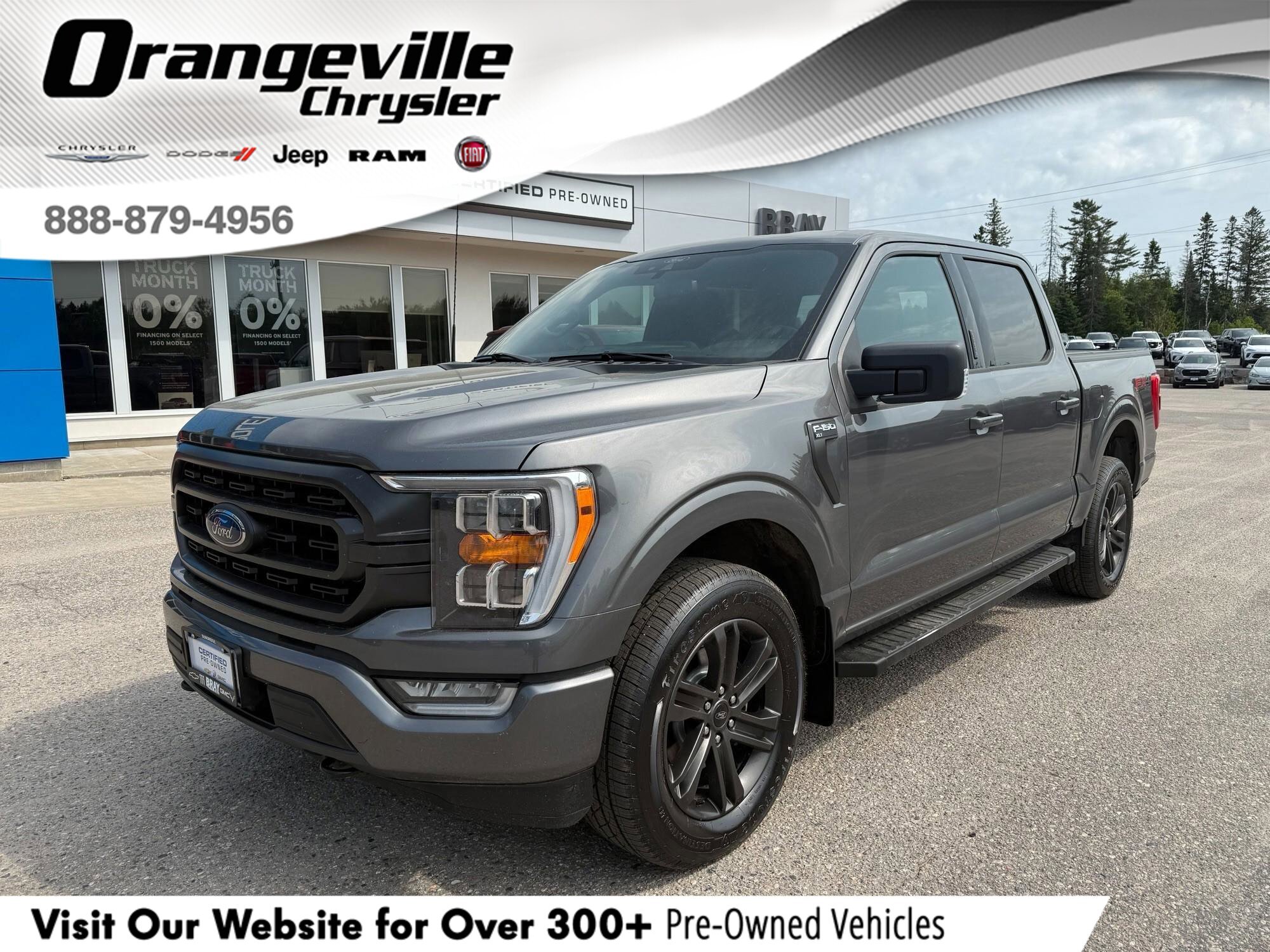 2022 Ford F-150 XLT CERTIFIED PRE-OWNED | FX4 OFF-ROAD PKG | HEATE