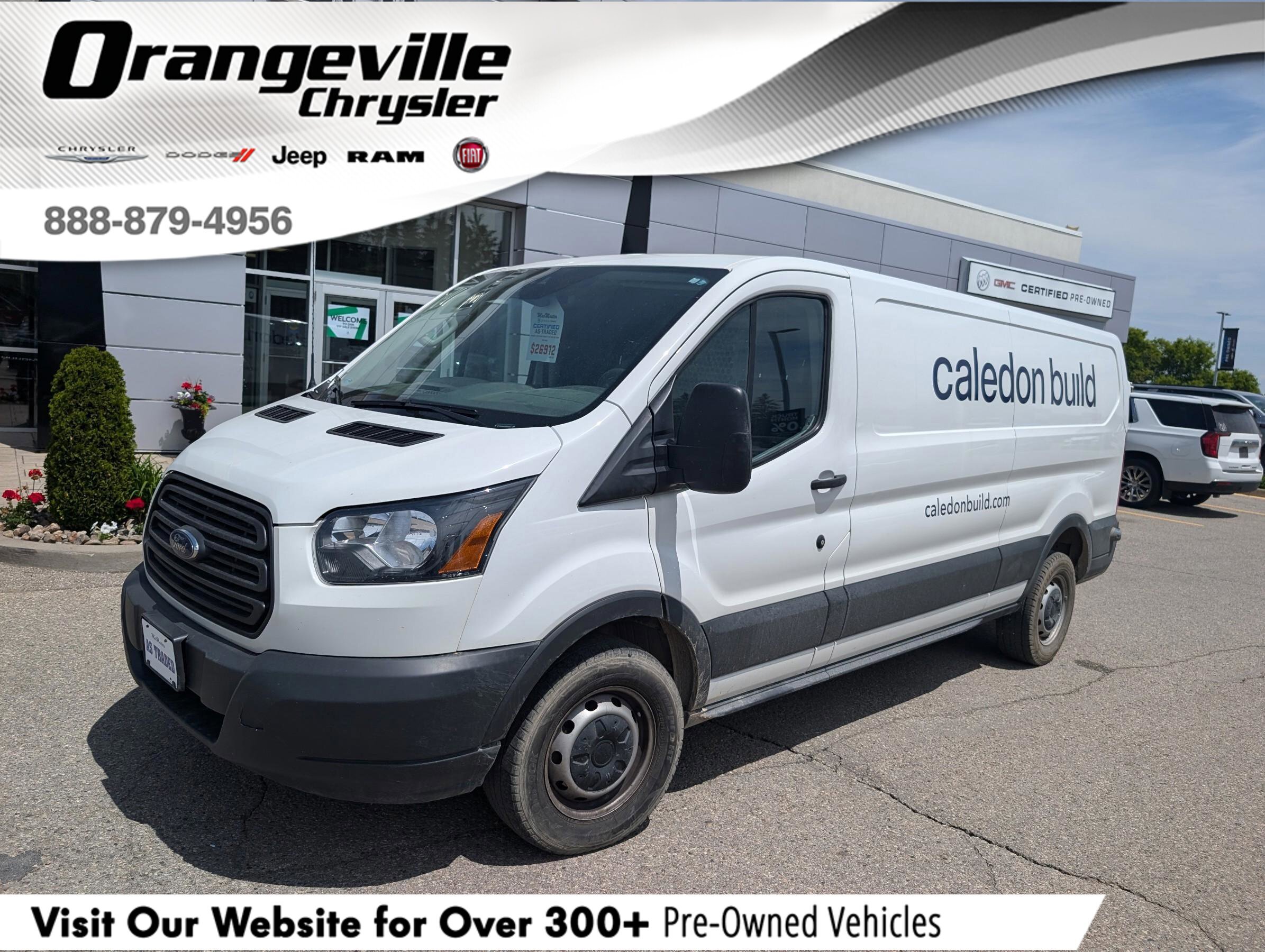 2018 Ford Transit Van T-250 CARGO, 3.7L, BLUETOOTH, CERTIFIED!