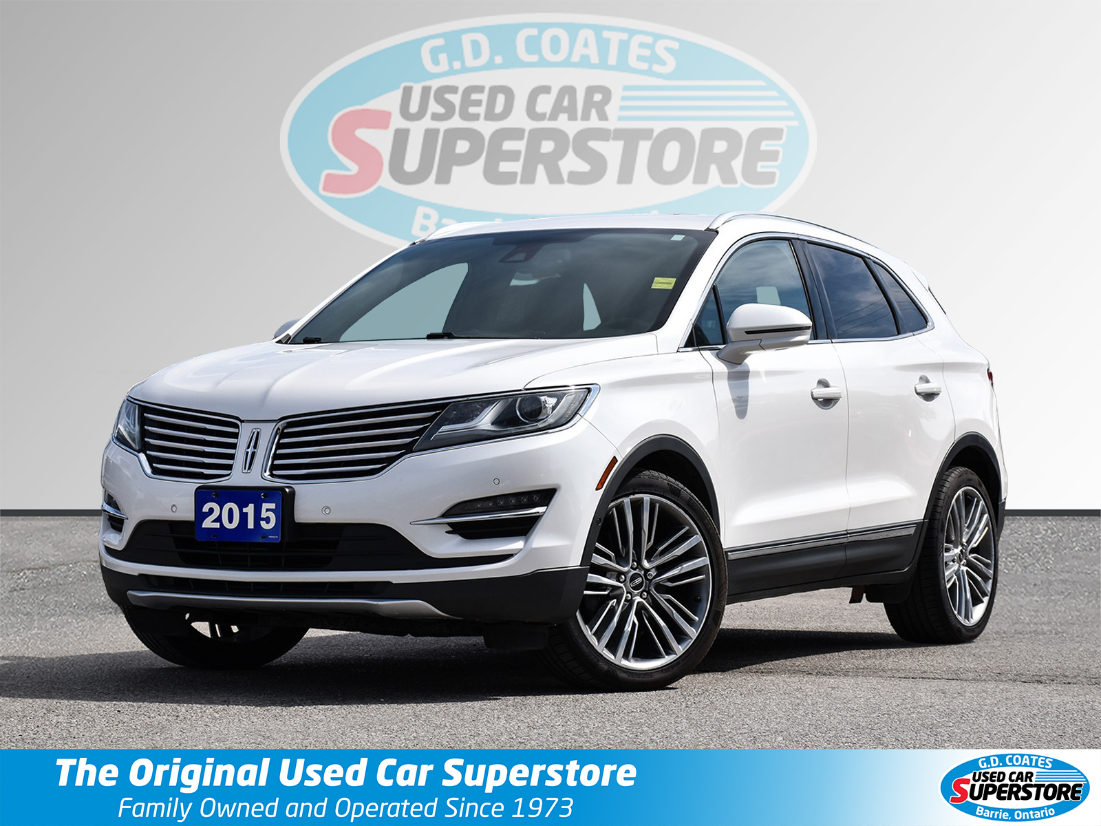 2015 Lincoln MKC AWD ~Nav ~Heated Leather ~Bluetooth ~Moonroof