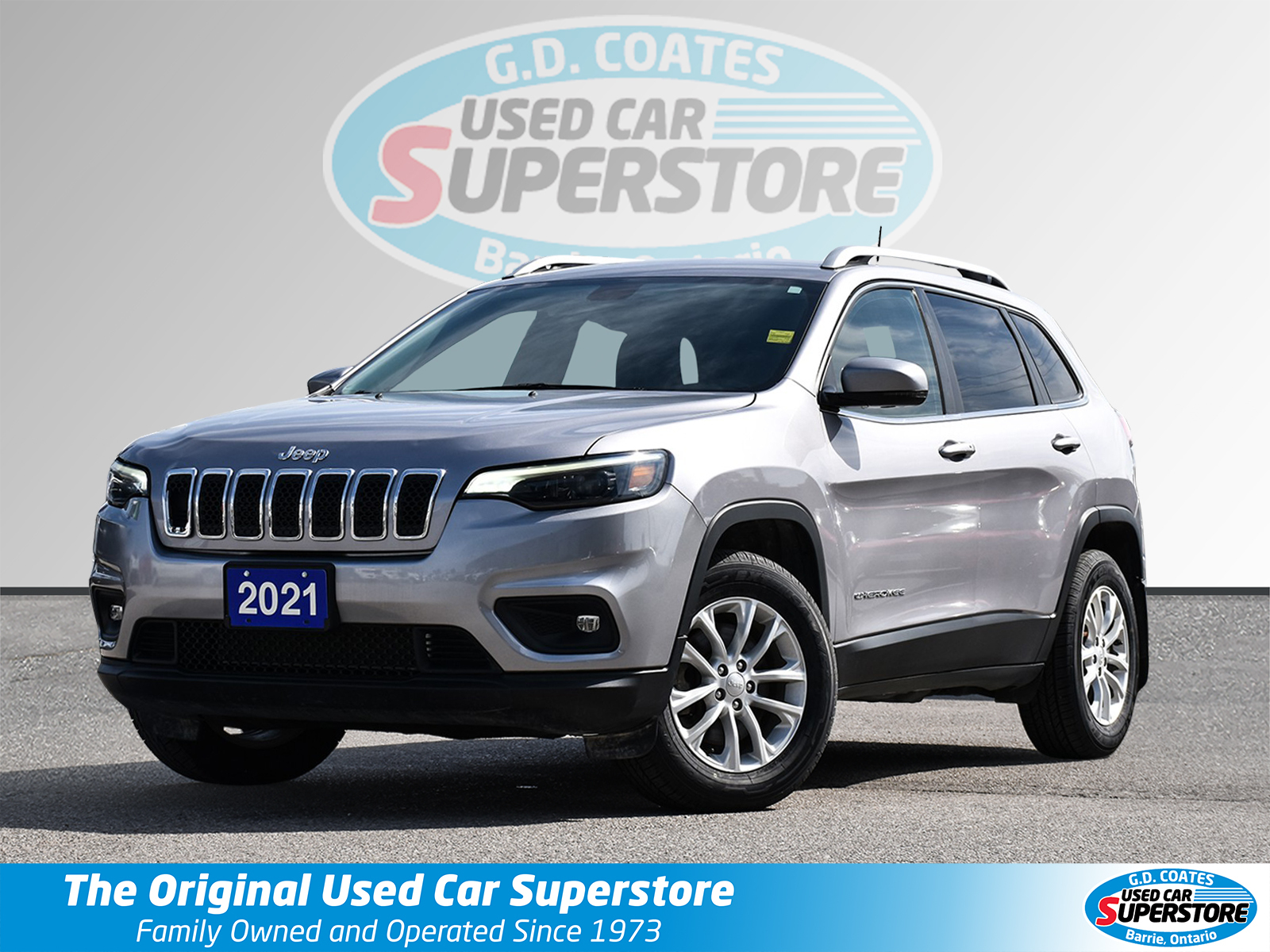 2021 Jeep Cherokee North 4x4 ~Heated Seats + Steering ~Power Gate