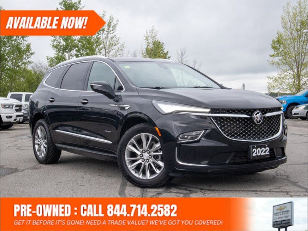 2022 Buick Enclave Avenir - Memory Package, Blind Spot Monitor