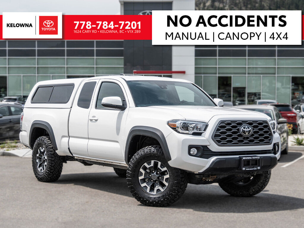 2022 Toyota Tacoma TRD Off Road | NO ACCIDENTS | MANUAL | CANOPY