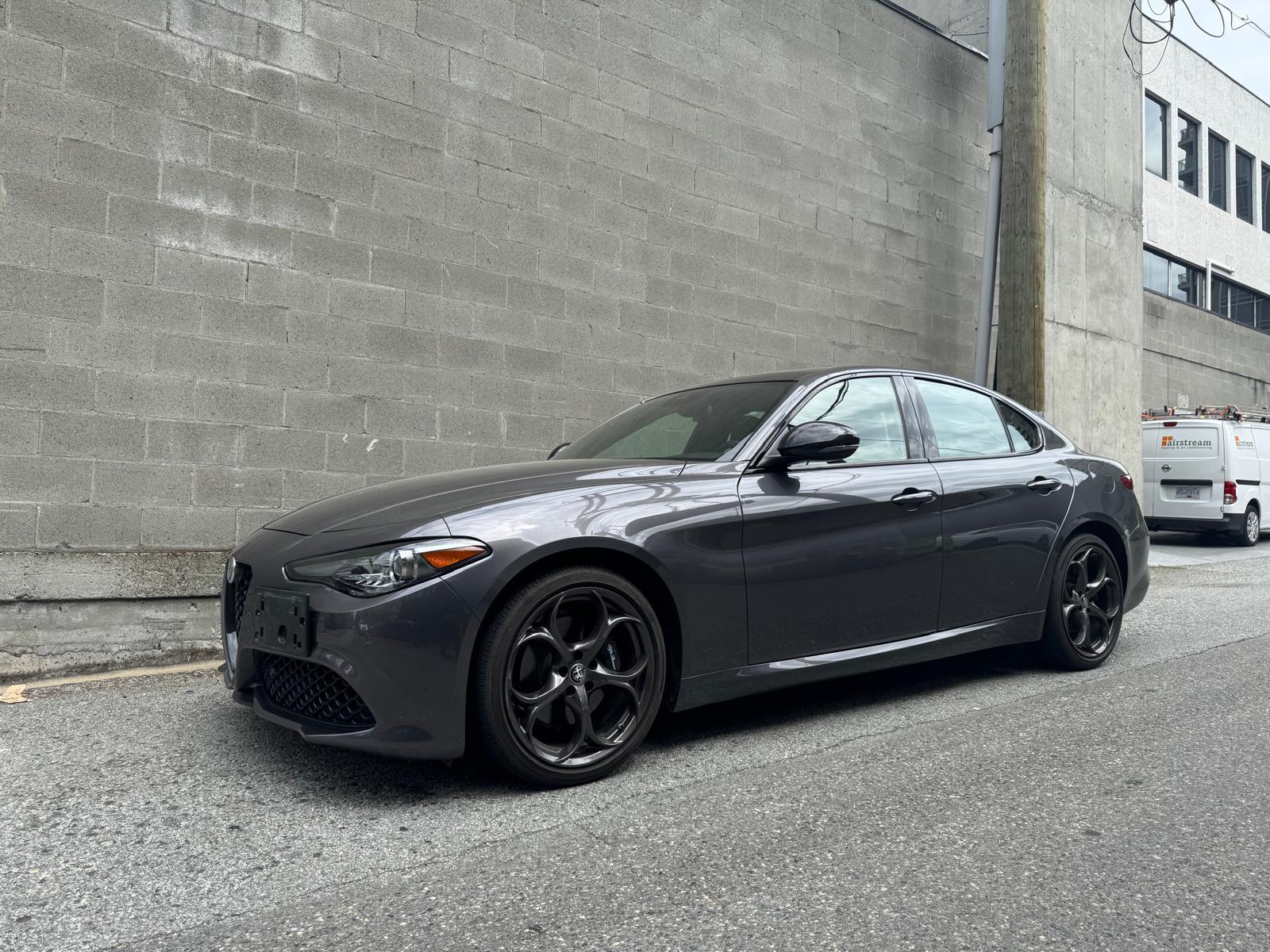 2021 Alfa Romeo Giulia excellent condition low KMs local BC 