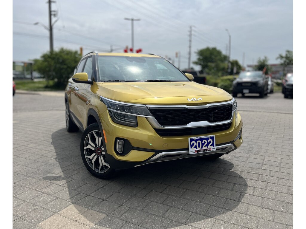 2022 Kia Seltos SX Turbo AWD w/Black Interior