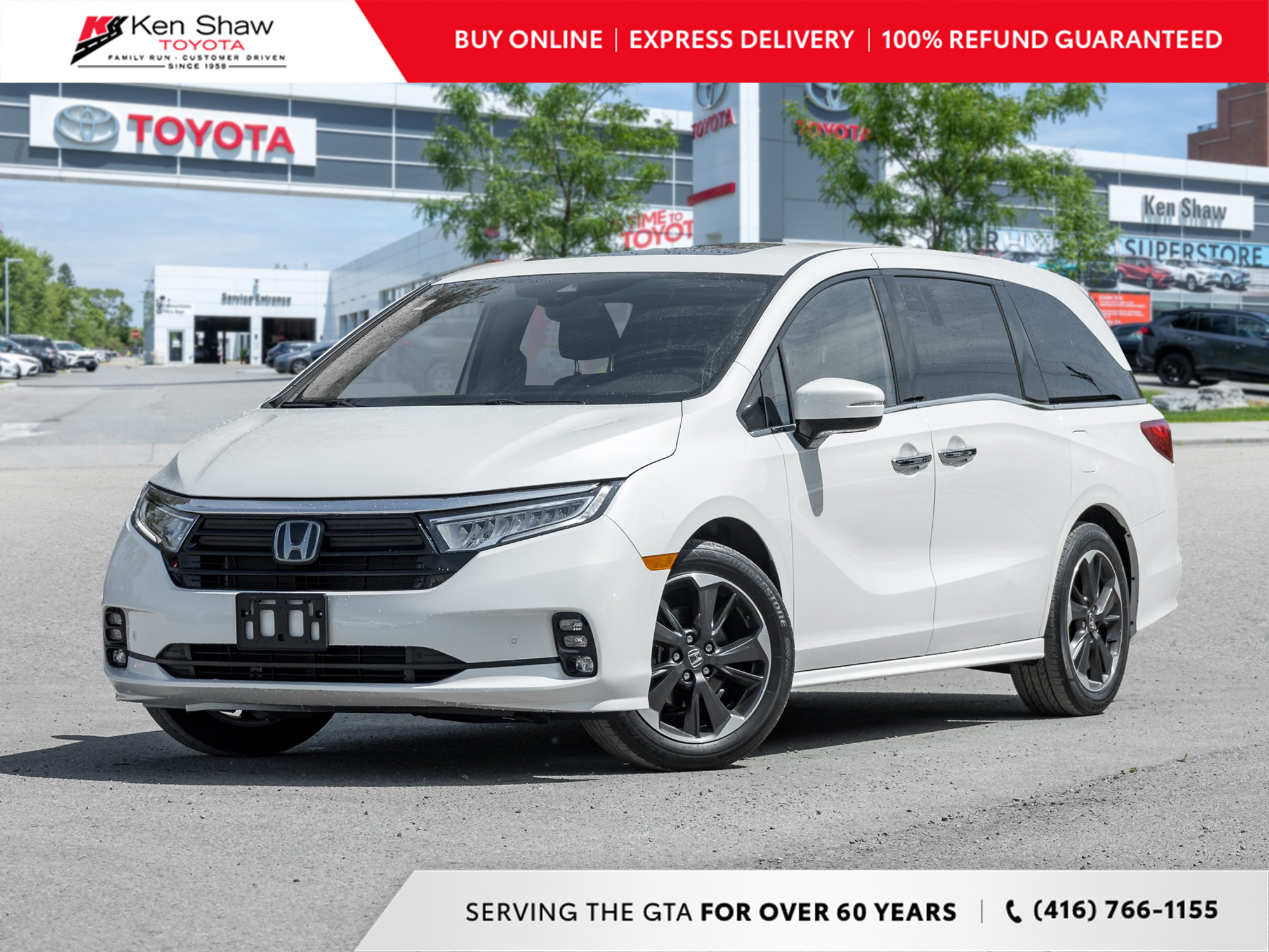 2022 Honda Odyssey Touring / Navigation / Leather / Sunroof 