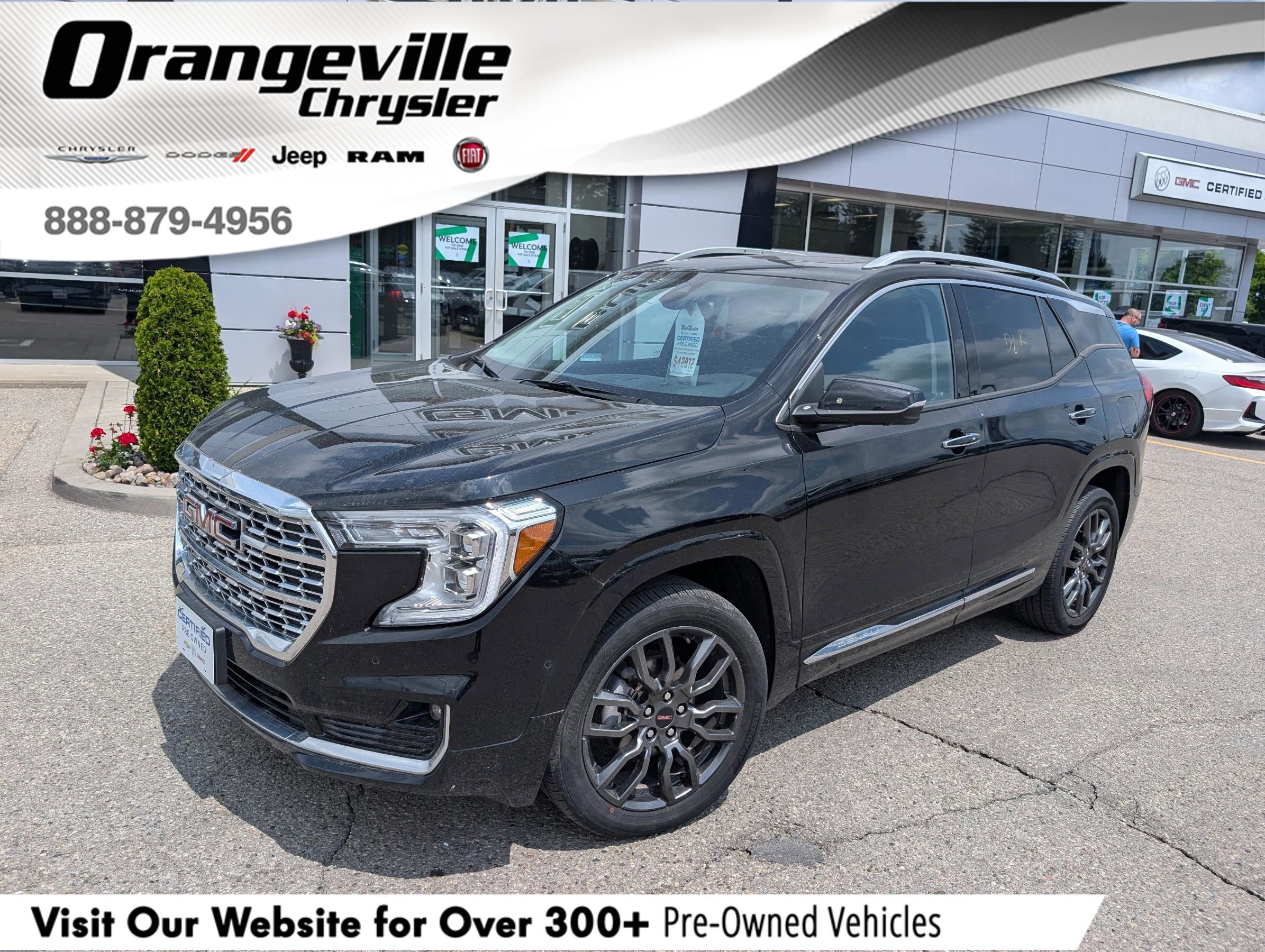 2024 GMC Terrain DenaliDENALI, 1.5T, NAV, ROOF, LOADED, 1-OWNER!