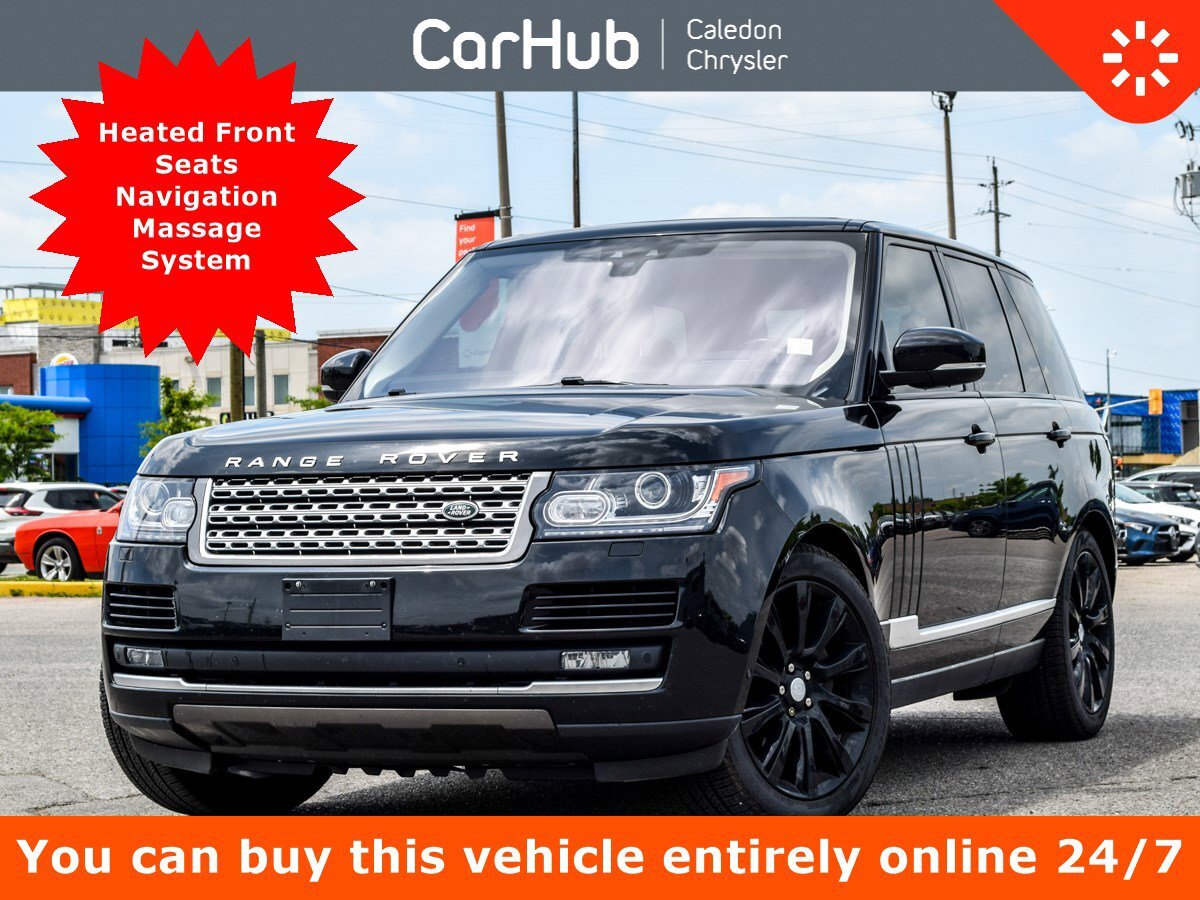 2017 Land Rover Range Rover SC 4x4 Pano Sunroof Heated Seats 21Rims