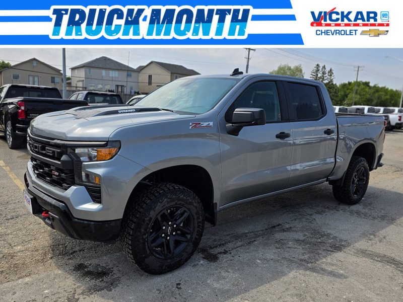 2025 Chevrolet Silverado 1500 4WD Crew Cab 147  Custom Trail Boss