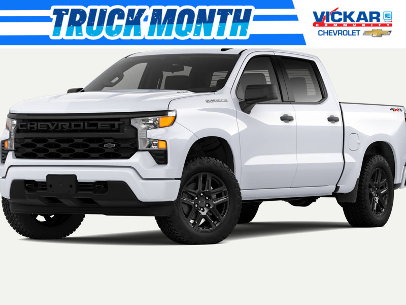 2025 Chevrolet Silverado 1500 4WD Crew Cab 147  Custom