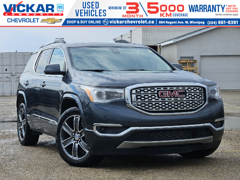 2019 GMC Acadia Denali | Leather | BOSE | Cooled Seats | Nav