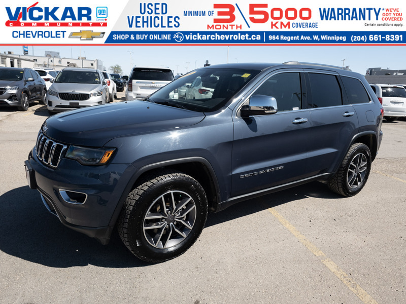 2019 Jeep Grand Cherokee Limited AWD | Heated/Cooled Seats | SXM