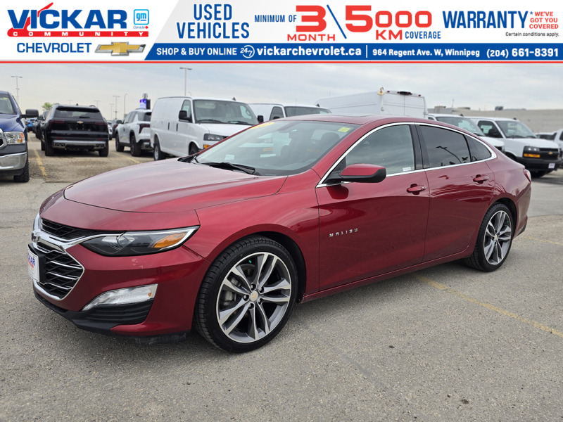 2022 Chevrolet Malibu LT | Pano-Sunroof | Heated Seats | Rear Sensors