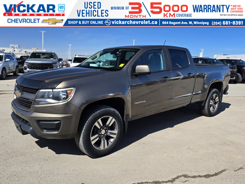 2017 Chevrolet Colorado WT | Cruise | Spray-in Liner | Rear Cam | 4X4