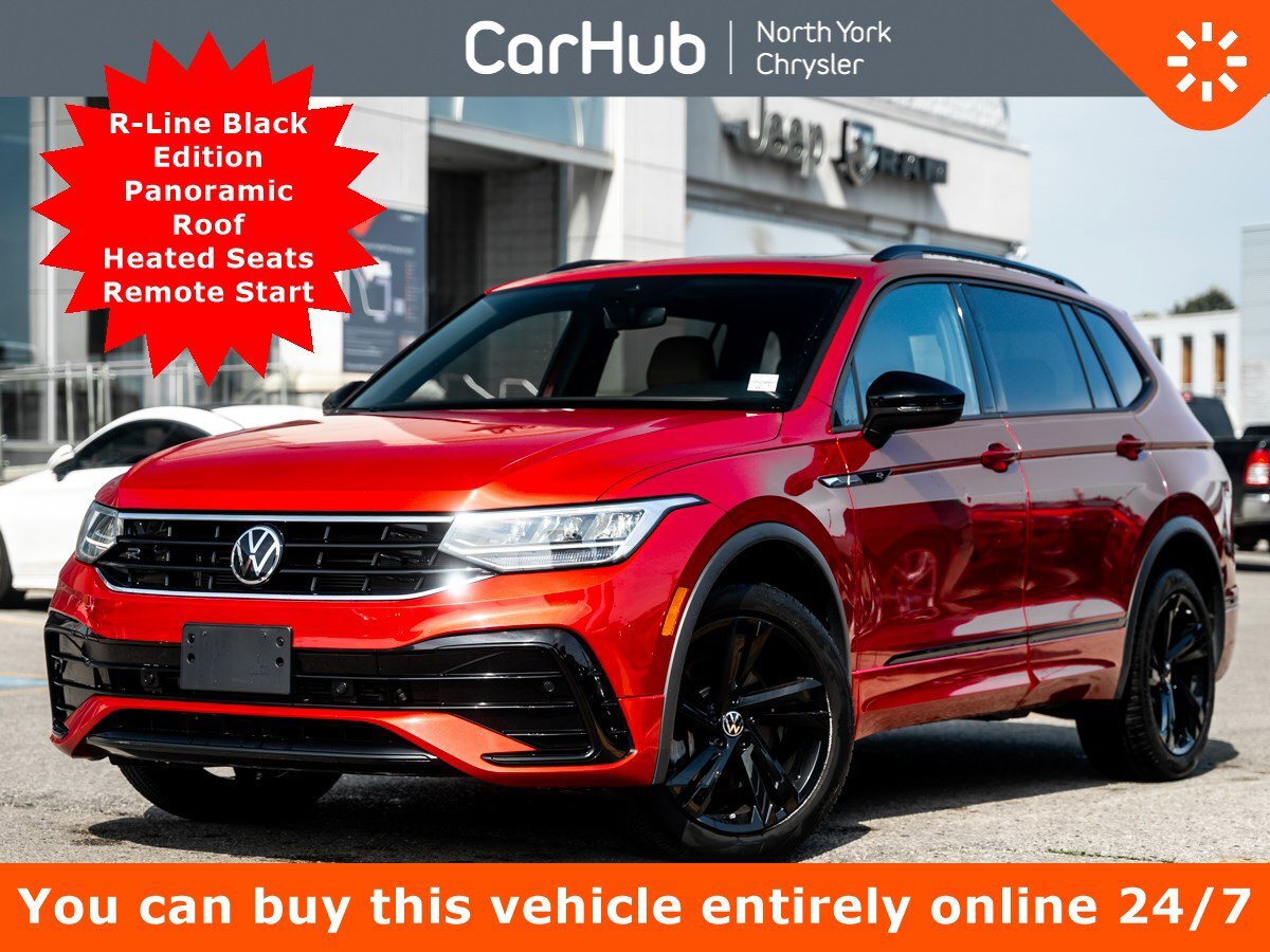 2024 Volkswagen Tiguan Comfortline R-Line Black Edition Panoroof Heated S