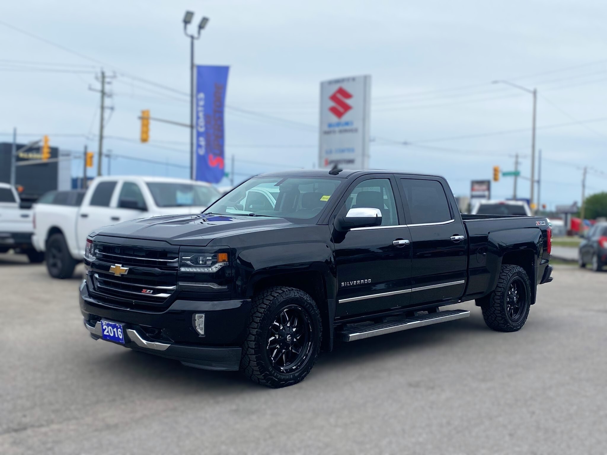 2016 Chevrolet Silverado 1500 LTZ Z71 Crew Cab 4x4 ~Nav ~Cam ~Leather ~Bluetooth