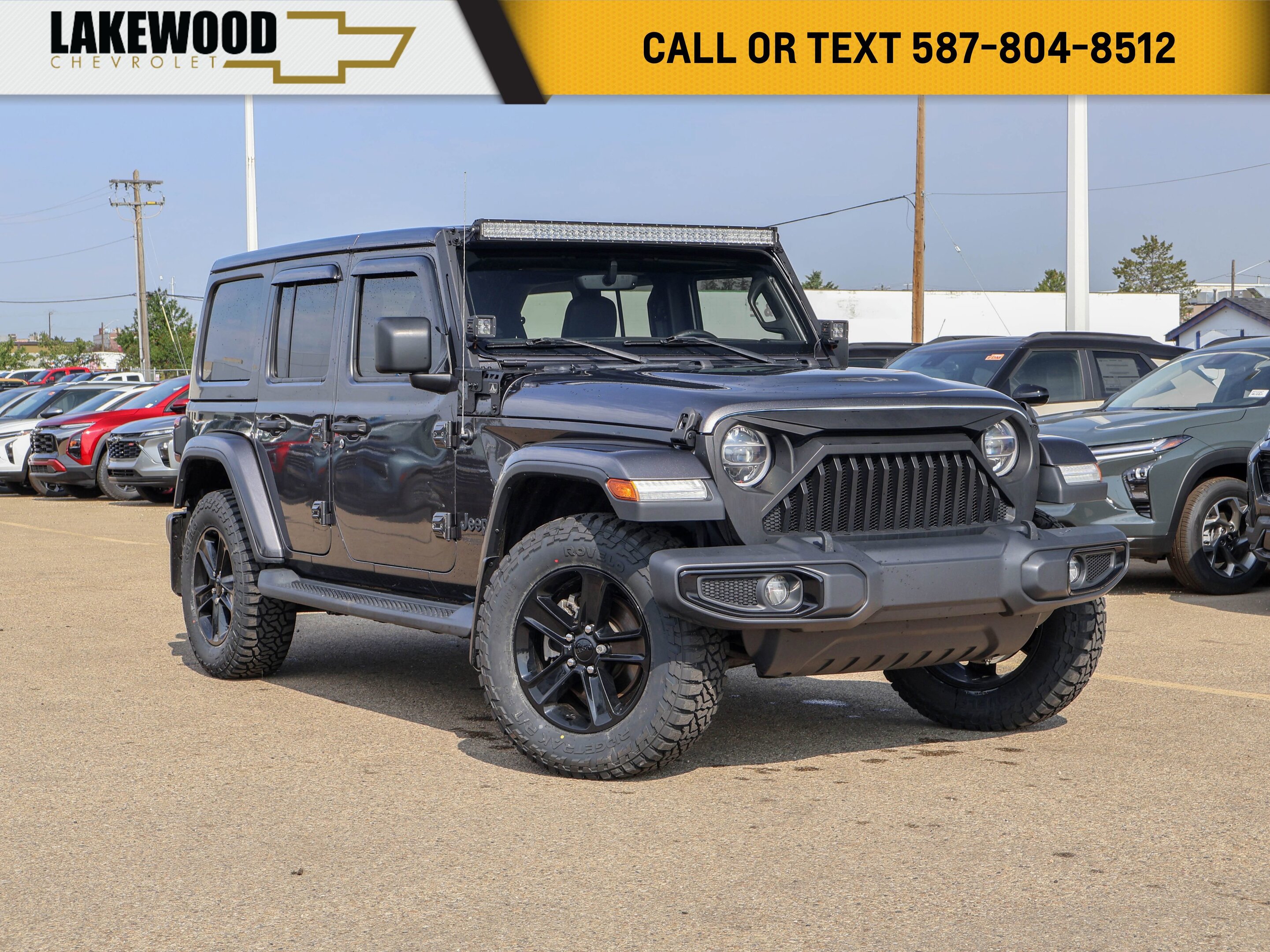 2020 Jeep WRANGLER UNLIMITED Sahara Altitude 4x4 3.6L Auto