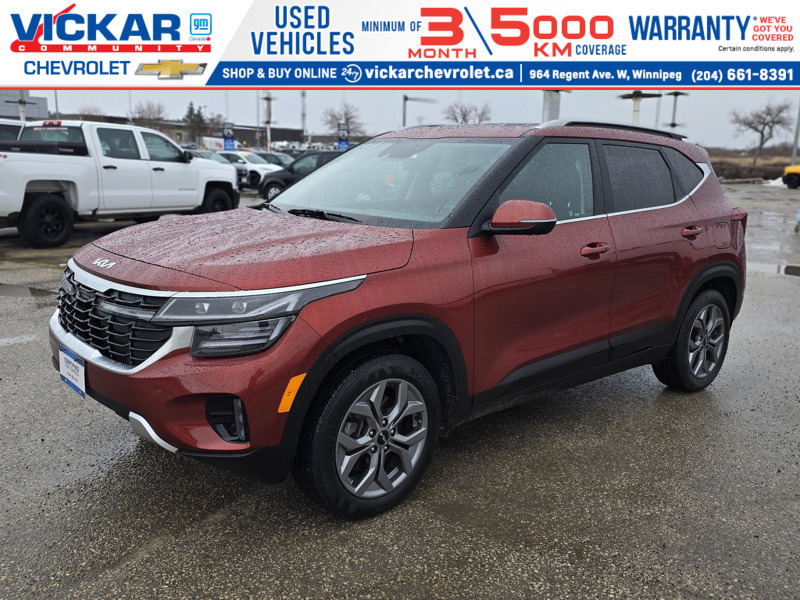 2024 Kia Seltos EX AWD | Leather | Sunroof | Heated Seats