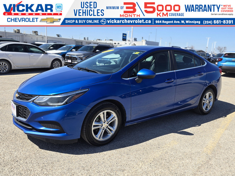 2017 Chevrolet Cruze LT | BOSE | Sunroof | Heated Seats | Remote Start