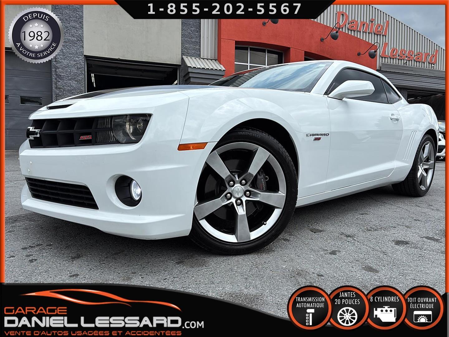 2010 Chevrolet Camaro COUPE 1 SS AUTOMATIQUE V8 6.2 LITRE, MAG 20