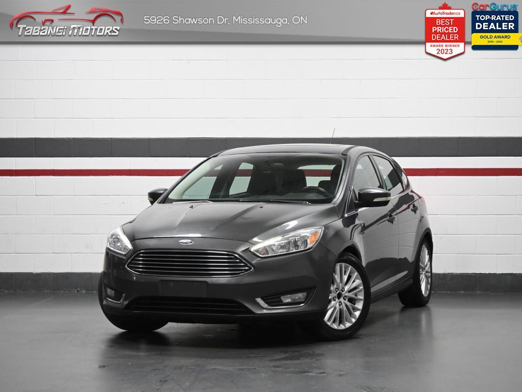 2016 Ford Focus Titanium  No Accident Leather Heated Seats Sunroof