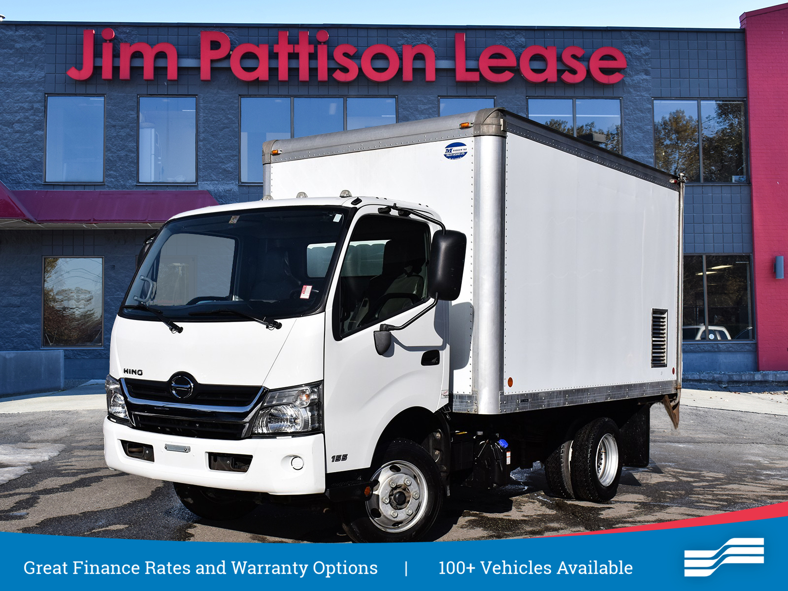 2019 Hino 155 Cube Van