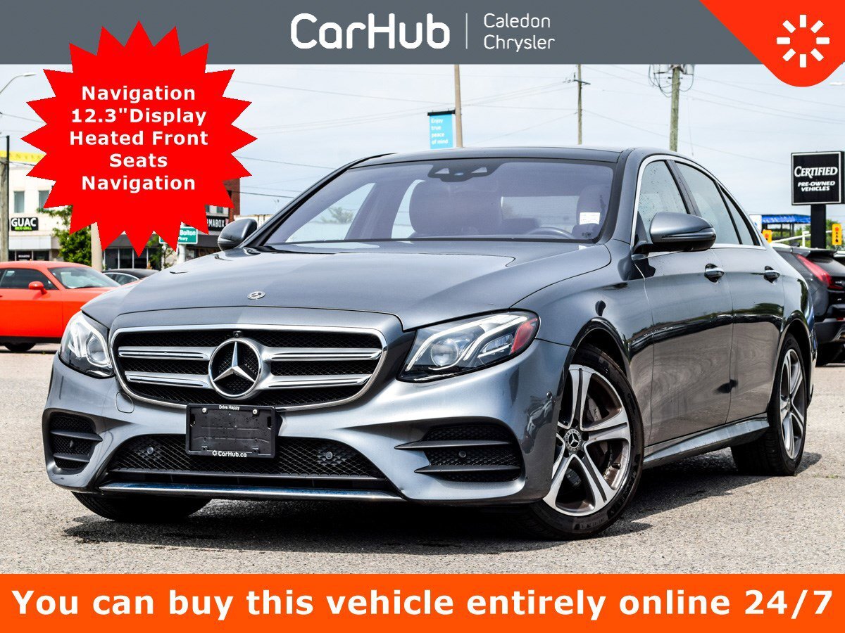 2018 Mercedes-Benz E-Class E 400 4Matic Pano Sunroof Blind Spot