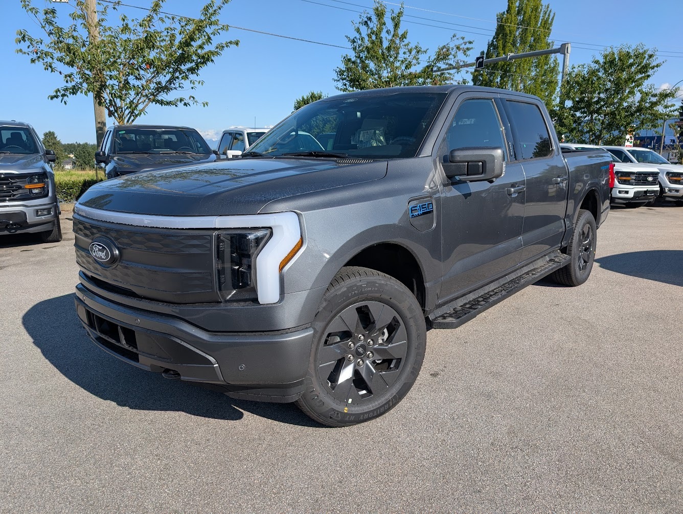 2025 Ford F-150 Lightning Lariat - Max Trailer Tow Pkg, Spray-in Bed Liner