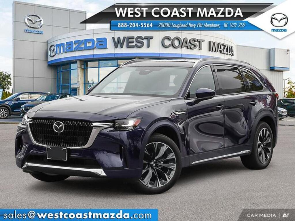 2025 Mazda CX-90 MHEV Signature - SUNROOF- LEATHER- 360 CAMERA