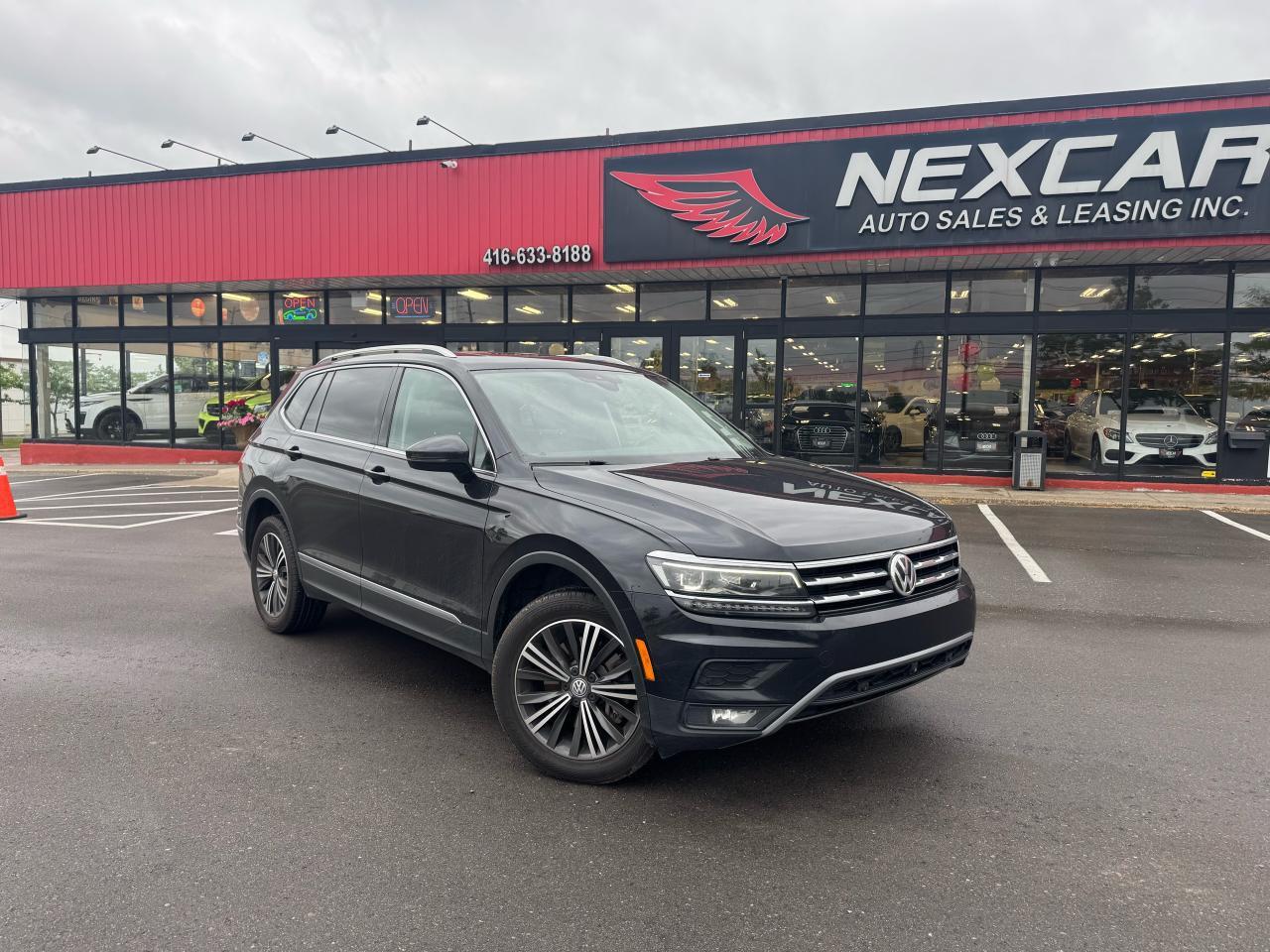 2018 Volkswagen Tiguan HIGHLINE AWD LEATHER PANO/ROOF NAVI B/SPOT CAMERA