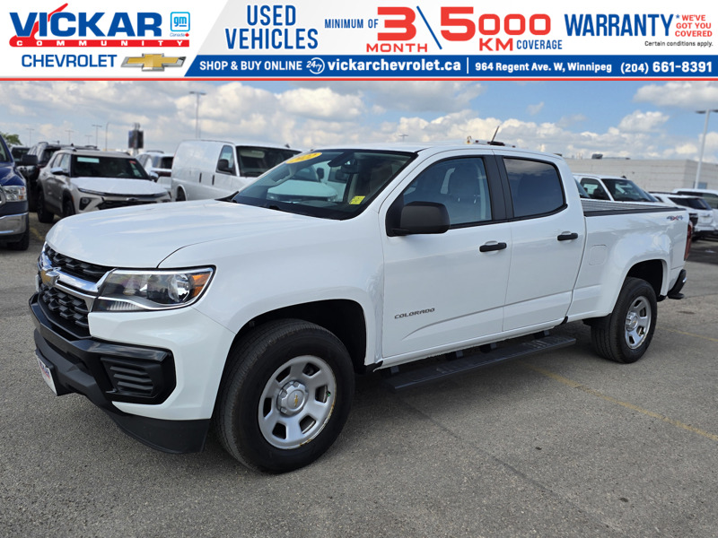 2022 Chevrolet Colorado CREW 4x4 | Hard Tonneau | Bluetooth | Bed Liner
