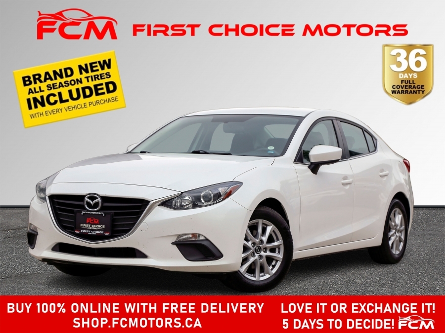 2015 Mazda Mazda3 GS SKYACTIV ~AUTOMATIC, FULLY CERTIFIED WITH WARRA