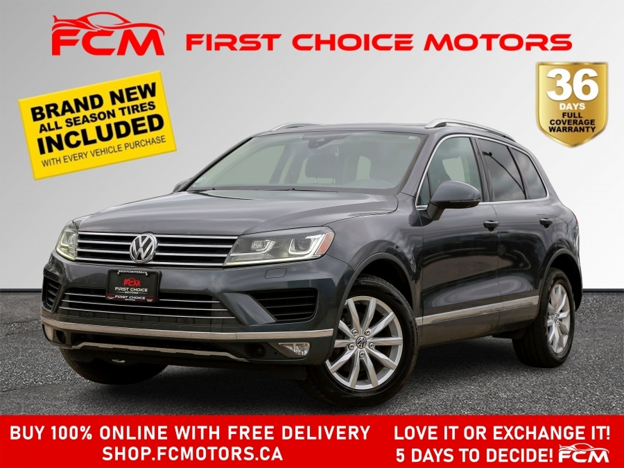 2016 Volkswagen Touareg LUX ~AUTOMATIC, FULLY CERTIFIED WITH WARRANTY!!!!~