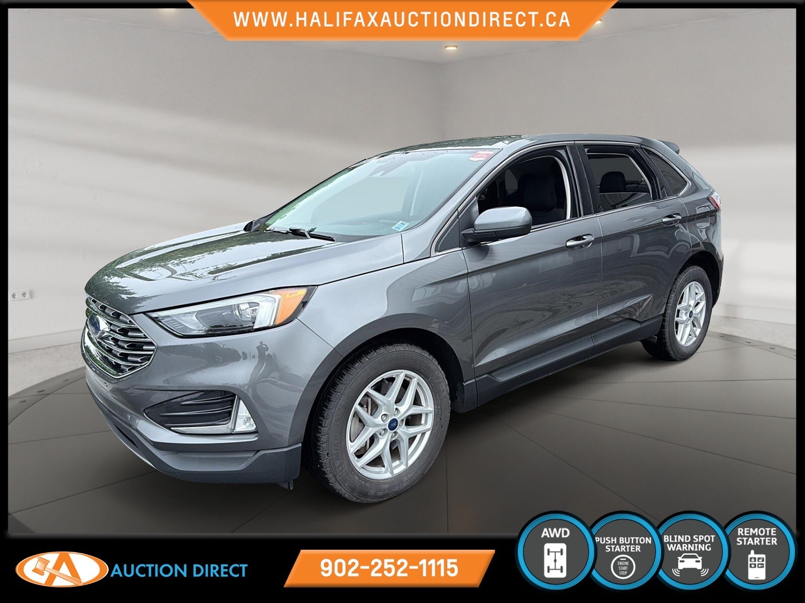 2022 Ford Edge SEL LEATHER! AWD! LOW KMS!