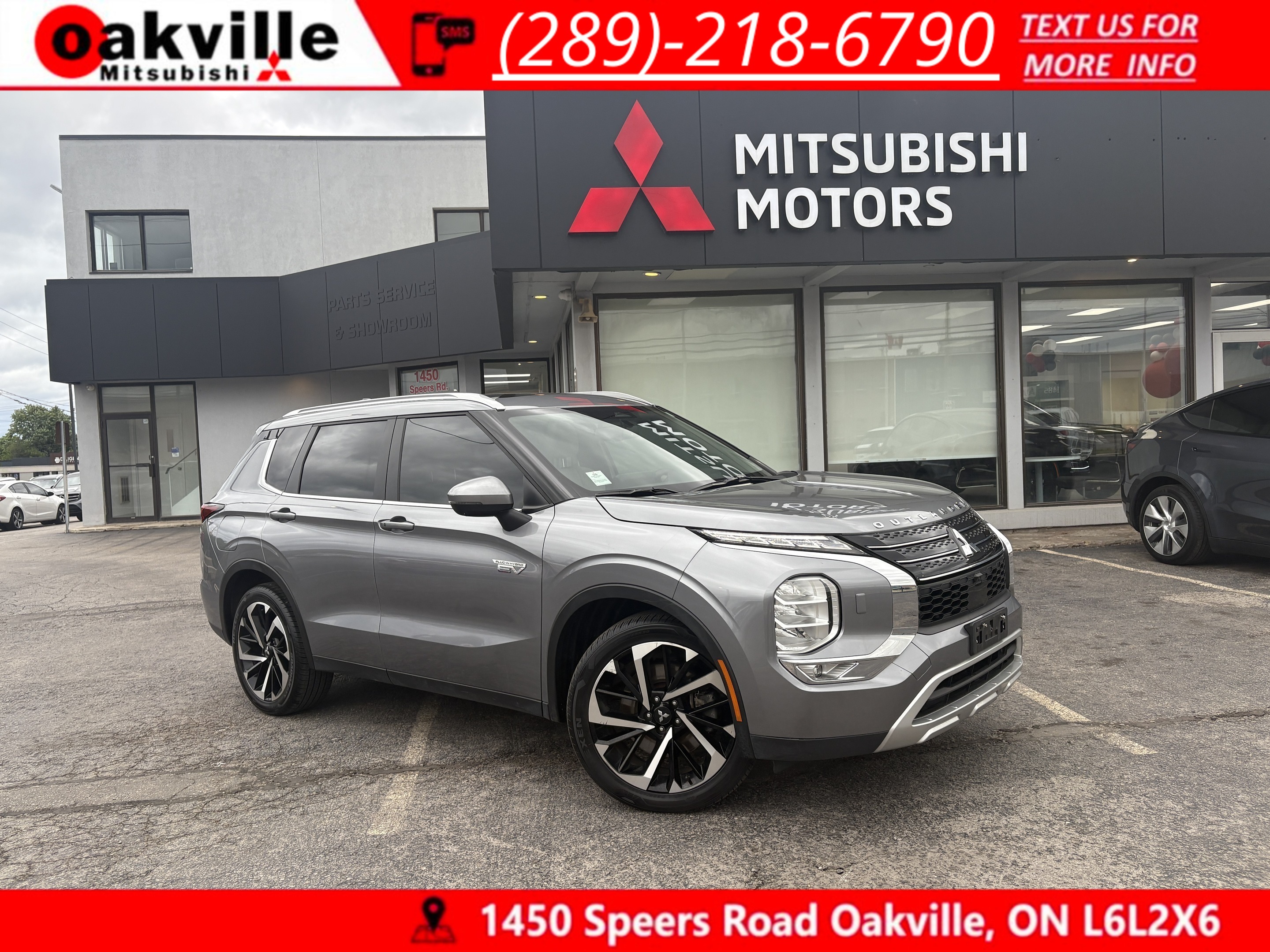 2023 Mitsubishi Outlander PHEV SEL | S-AWC | 7 PASS | 360 CAM | NAV | BLIND SPOT
