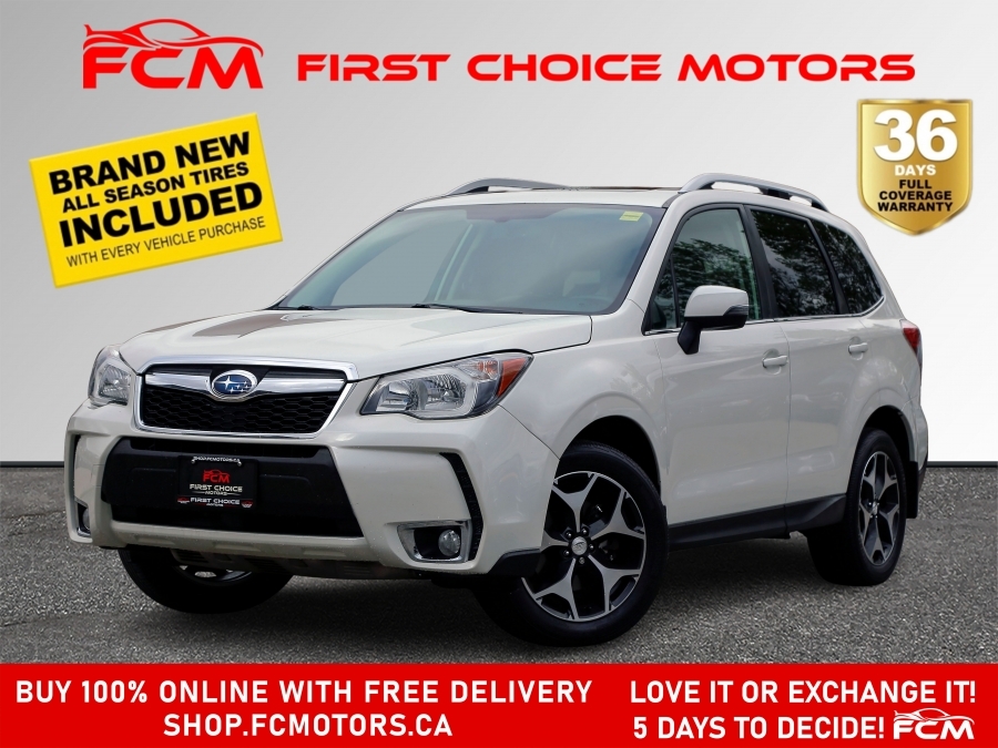 2016 Subaru Forester LIMITED ~AUTOMATIC, FULLY CERTIFIED WITH WARRANTY!