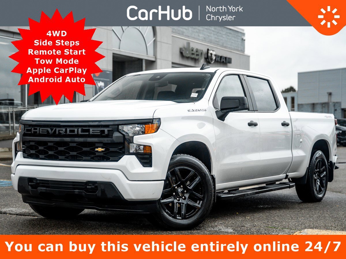 2023 Chevrolet Silverado 1500 Custom 4WD 157 Side Steps Remote Start